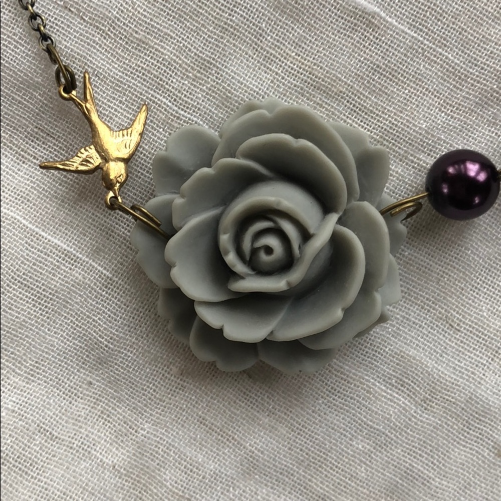 Handmade Fall Passion Necklace - Picture 2 of 4